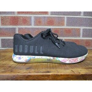 Nobull Womens Outwork Black White Floral Daisy Athletic Sneakers Shoes Size 6.5